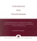 Image for Violence on Television