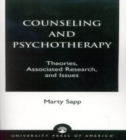 Image for Counseling and Psychotherapy : Theories, Associated Research, and Issues