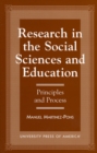 Image for Research in the Social Sciences and Education