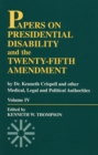 Image for Papers on Presidential Disability and the Twenty-Fifth Amendment