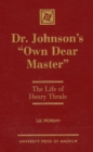 Image for Dr. Johnson&#39;s &#39;Own Dear Master&#39;