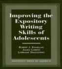 Image for Improving the Expository Writing Skills of Adolescents