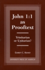 Image for John 1:1 as Prooftext
