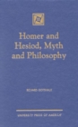 Image for Homer and Hesiod, Myth and Philosophy