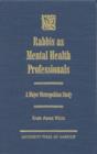 Image for Rabbis as Mental Health Professionals