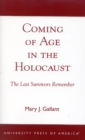 Image for Coming of Age in the Holocaust