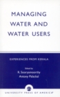 Image for Managing Water and Water Users