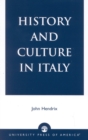 Image for History and Culture in Italy