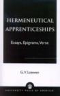 Image for Hermeneutical Apprenticeships