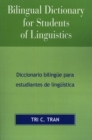 Image for Bilingual Dictionary for Students of Linguistics