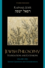 Image for Jewish Philosophy : Foundations and Extensions