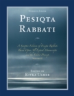 Image for Pesiqta Rabbati : A Synoptic Edition of Pesiqta Rabbati Based Upon All Extant Manuscripts and the Editio Princeps