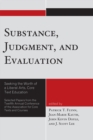 Image for Substance, Judgment, and Evaluation