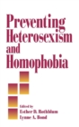 Image for Preventing Heterosexism and Homophobia