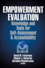 Image for Empowerment evaluation  : knowledge and tools for self-assessment and accountability