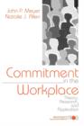 Image for Commitment in the workplace  : theory, research, and application