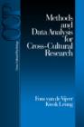 Image for Methods and Data Analysis for Cross-Cultural Research