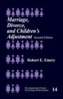 Image for Marriage, divorce and children&#39;s adjustment