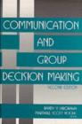 Image for Communication and Group Decision Making