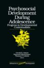 Image for Psychosocial Development during Adolescence : Progress in Developmental Contexualism