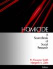 Image for Homicide studies  : a sourcebook of social research