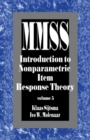 Image for Introduction to nonparametric item response theory
