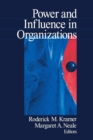 Image for Power and Influence in Organizations
