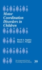 Image for Motor Coordination Disorders in Children