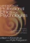 Image for Handbook of Professional Ethics for Psychologists