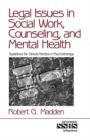 Image for Legal Issues in Social Work, Counseling, and Mental Health