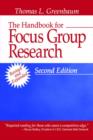 Image for The Handbook for Focus Group Research