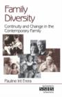 Image for Family diversity  : continuity and change in the contemporary family