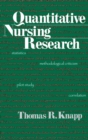 Image for Quantitative Nursing Research
