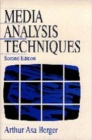 Image for Media analysis techniques