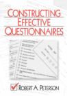 Image for Constructing effective questionnaires