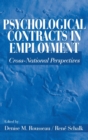 Image for Psychological contracts in employment  : cross cultural perspectives