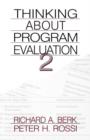 Image for Thinking about Program Evaluation