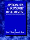 Image for Approaches to Economic Development