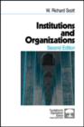 Image for Institutions and organizations