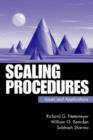 Image for Scaling procedures for self-report measures in the social sciences  : issues and applications