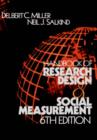 Image for Handbook of Research Design and Social Measurement