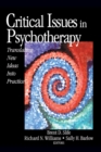 Image for Critical Issues in Psychotherapy