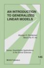Image for An Introduction to Generalized Linear Models