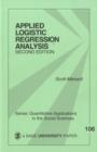 Image for Applied Logistic Regression Analysis