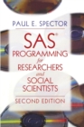 Image for SAS Programming for Researchers and Social Scientists