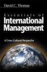 Image for Essentials of International Management : A Cross-cultural Perspective