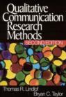 Image for Qualitative Communication Research Methods