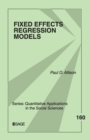 Image for Fixed Effects Regression Models