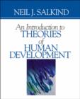 Image for An Introduction to Theories of Human Development