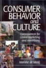 Image for Consumer behavior and culture  : consequences for global marketing and advertising